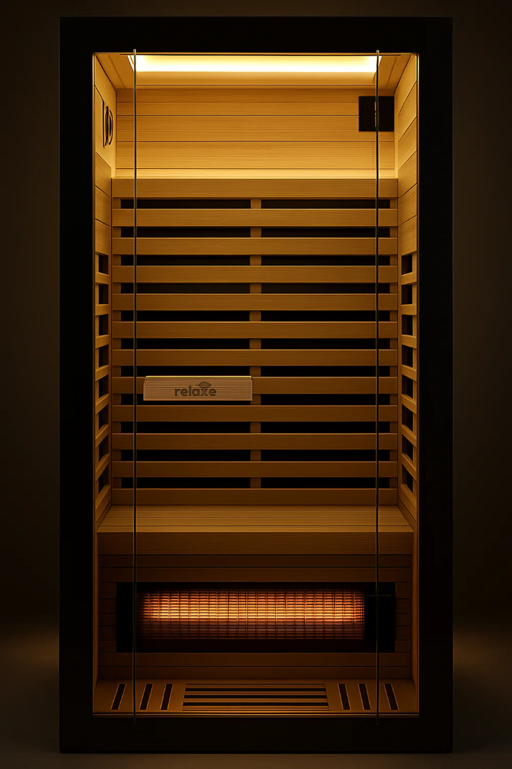 Relaxe Caldera™ Full Spectrum Infrared Sauna With Red Light.