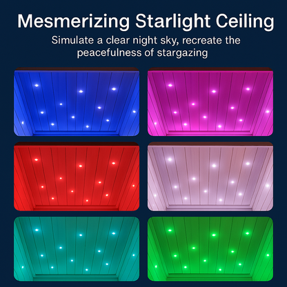 Relaxe Caldera™ Full Spectrum Infrared Sauna With Red Light.